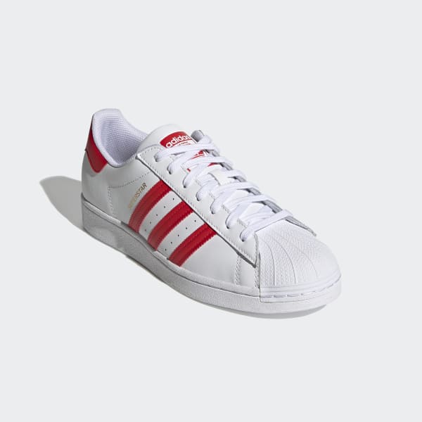 all red shell toe adidas