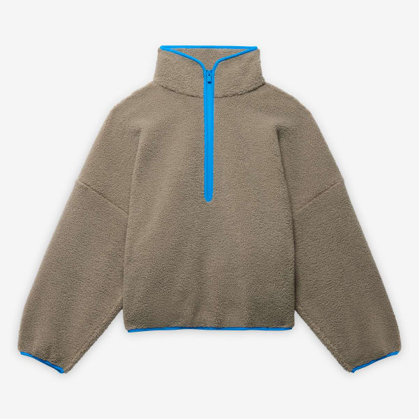アディダス Fear of God Athletics ハイク 1/2ジップ - ブラウン