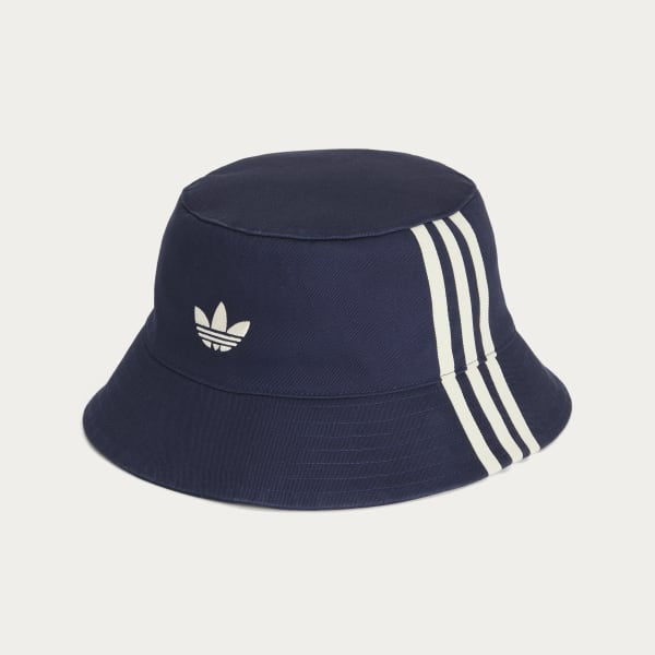 NOAH + adidas バケットハット ホワイト/ブルー NOAH x adidas orignals バケットハット - メルカリ