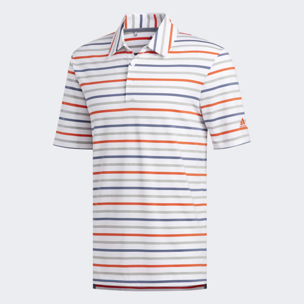 adidas Ultimate365 Linear Polo Shirt - White | adidas US