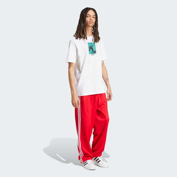 Branco Camiseta Estampada