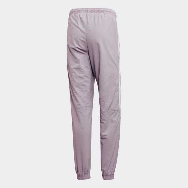 mauve adidas pants