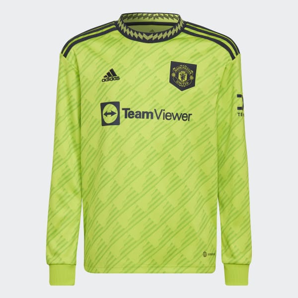 melodie collegegeld Maan oppervlakte adidas Manchester United 22/23 Derde Shirt met Lange Mouwen - groen |  adidas Belgium