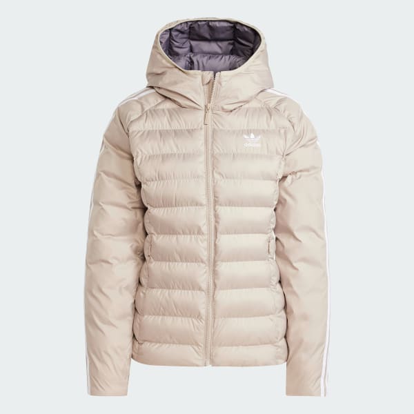 bézová Adicolor Slim Jacket