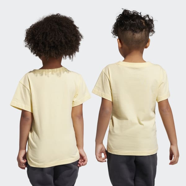 jaune T-shirt Adicolor