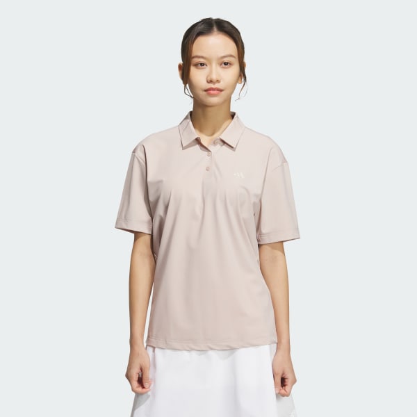 Brown 아디제로 하이브리드 반팔 폴로 셔츠