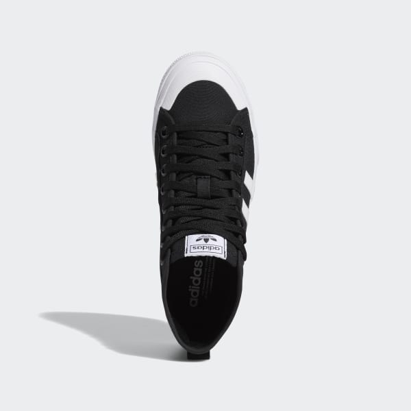adidas Nizza Platform Mid Shoes - Black | adidas US