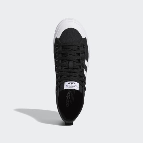 Negro Zapatillas Nizza Platform Mid