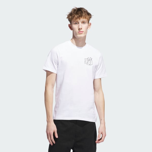 Blanc T-shirt Shmoofoil Stairs