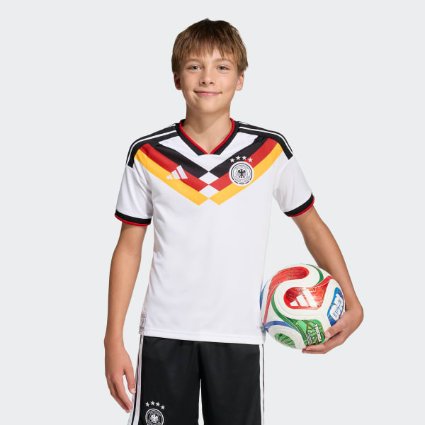 Blanco Camiseta LOCAL Alemania 26 para Niños