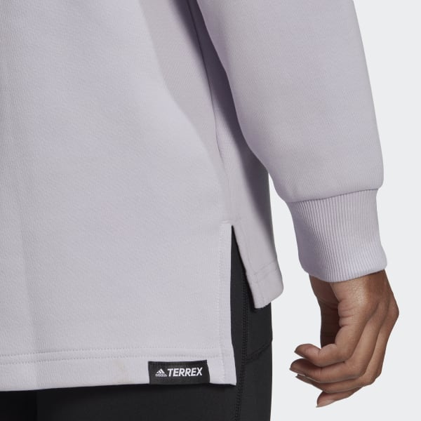 Lila TERREX Logo Graphic Hoodie