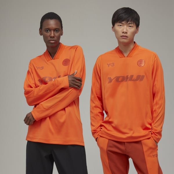 cortar vistazo en progreso Camiseta manga larga Y-3 Football - Naranja adidas | adidas España