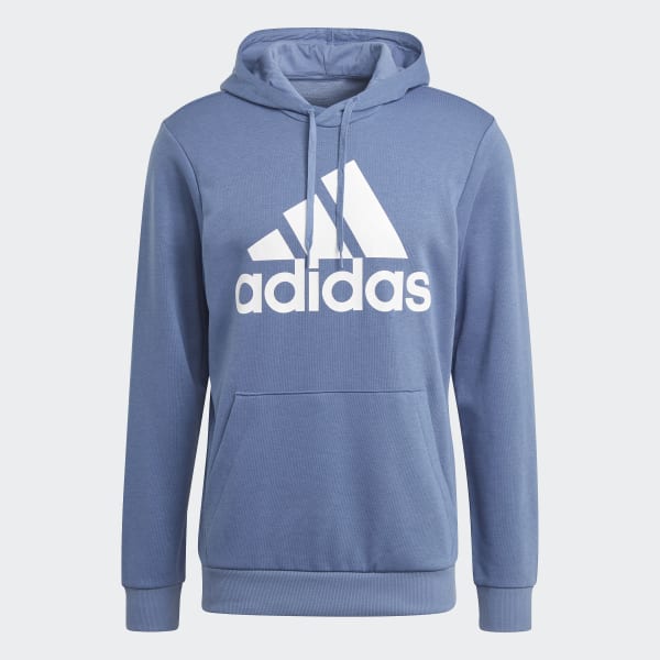 Azul Polera con Capucha Essentials Logo Grande