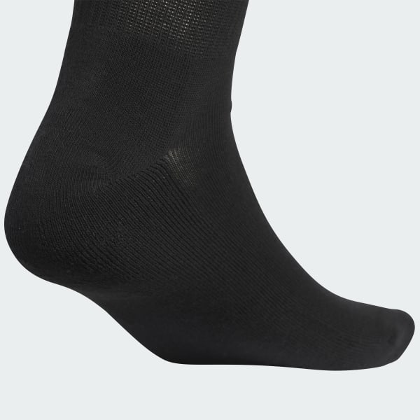 Black 3-스트라이프 크루 양말