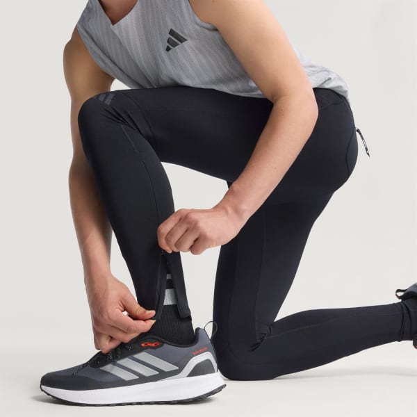 Black Own The Run Winterized Tight