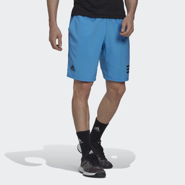 Blau Club Tennis 3-Streifen Shorts 22593
