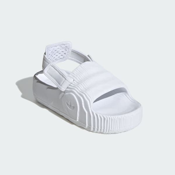 Adidas slides white cheap