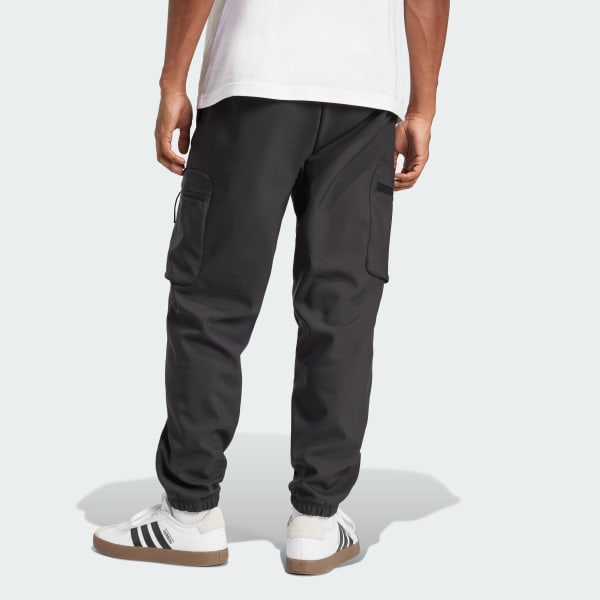 Schwarz City Escape Premium Cargohose