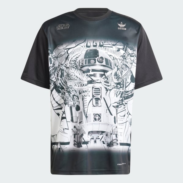 Black adidas Star Wars Nanzuka Graphic Tee