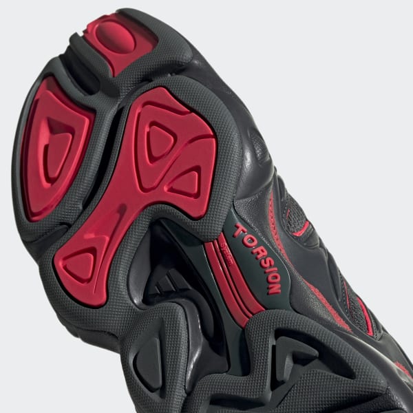 adidas FYW S-97 Zapatos para hombre, Legend Ivy/Carbon/Shock Red, 3.5