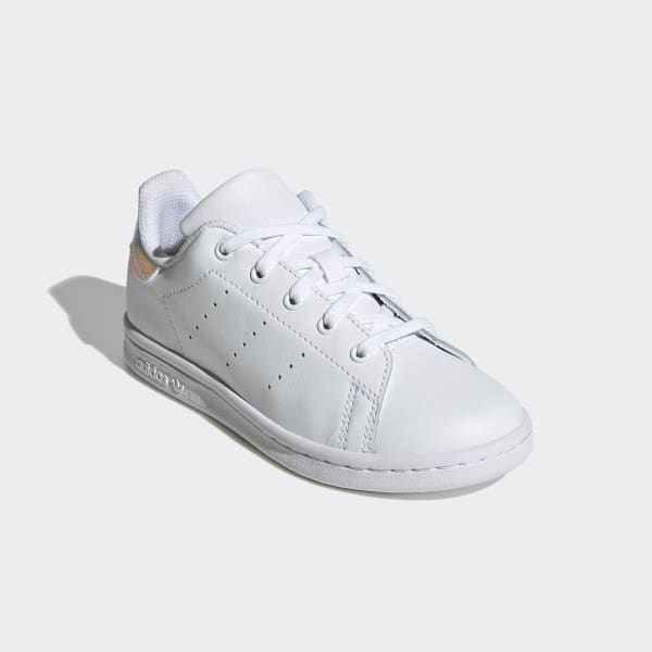 Kids Stan Smith Cloud White Iridescent Shoes | adidas UK