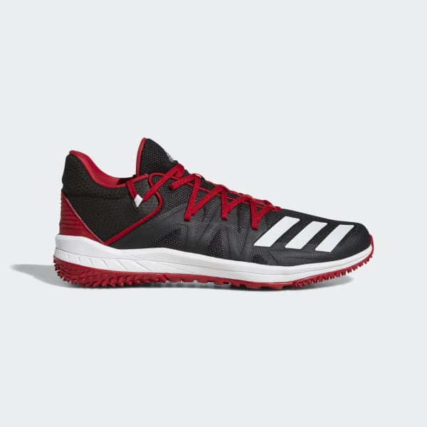 red baseball turf shoes