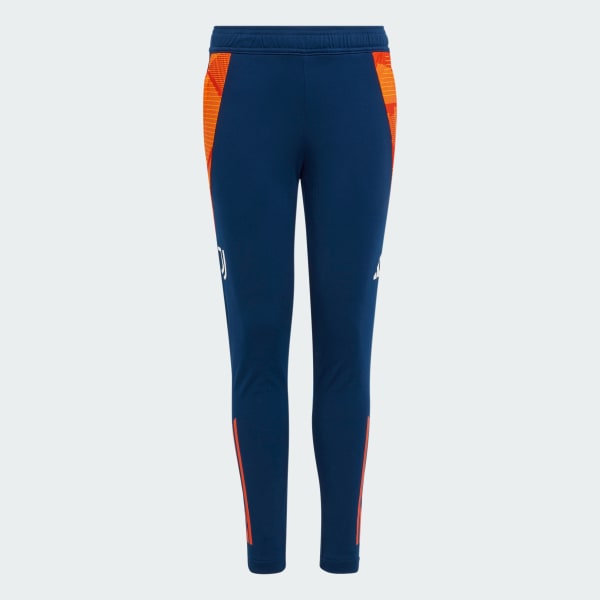 Blue Juventus Tiro 24 Competition Training Tracksuit Bottoms Kids