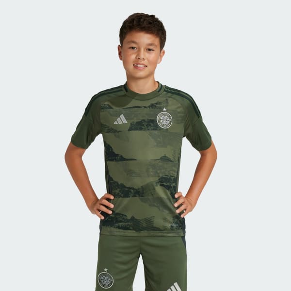 Verde Camiseta tercera equipación Celtic FC 24/25 (Adolescentes)