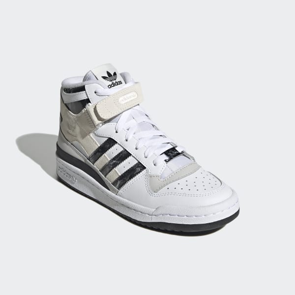 adidas forum blanche montante