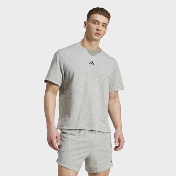 Tシャツ・カットソー ADIDAS D4T TEE ironstein 5FT1483 ADIDAS D4T TEE ironstein 5FT1483 (adidas/Tシャツ・カットソー