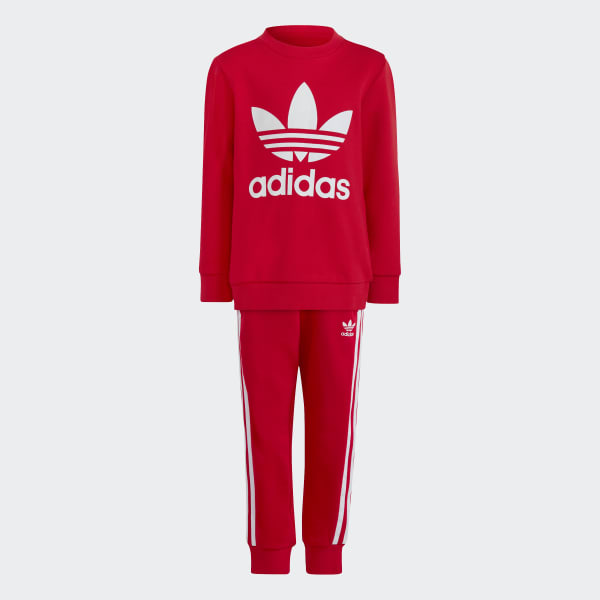 adidas Conjunto Deportivo Adicolor Rojo adidas Mexico