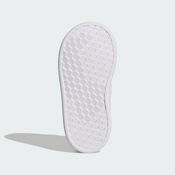 wit Advantage Lifestyle Court Two Hook-and-Loop Schoenen