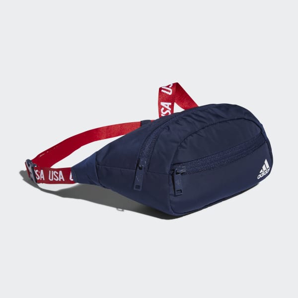 navy blue adidas fanny pack