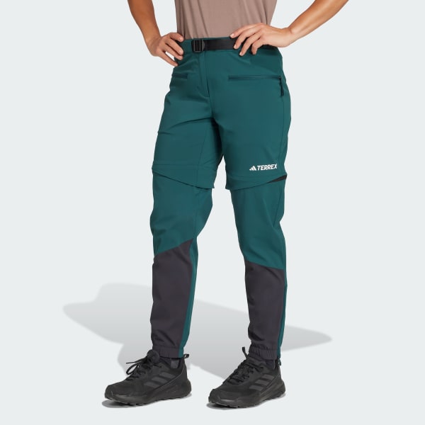 Verde Pantalón Terrex Utilitas Hiking Zip-Off