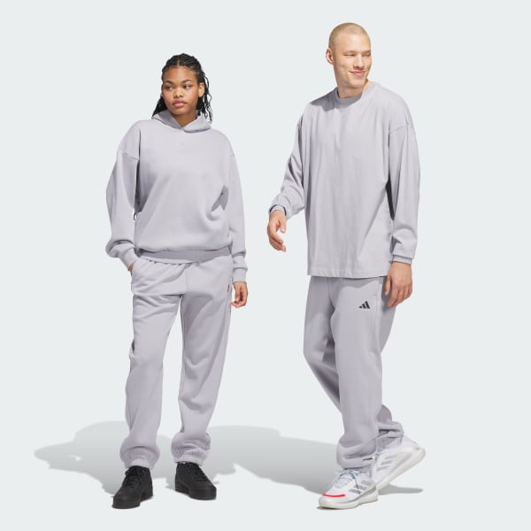 gris Jogger molleton adidas Basketball (Non genré)