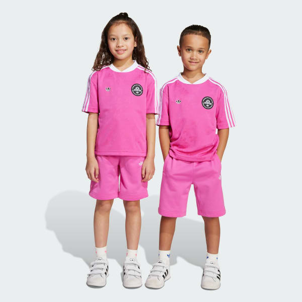 Merah-muda Setelan Tee Anak