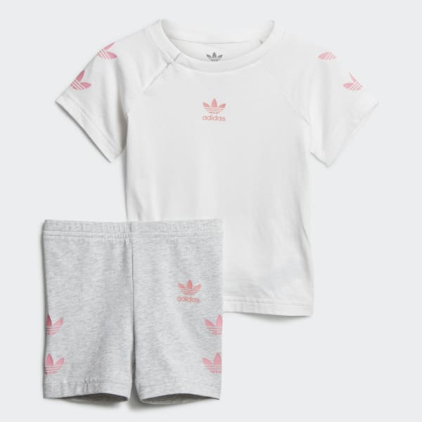 Adidas biker shorts set store