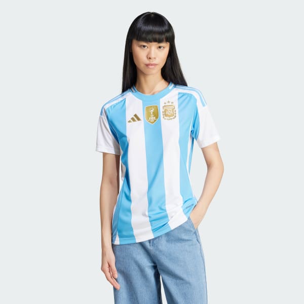 Branco Camisola Principal 24 da Argentina