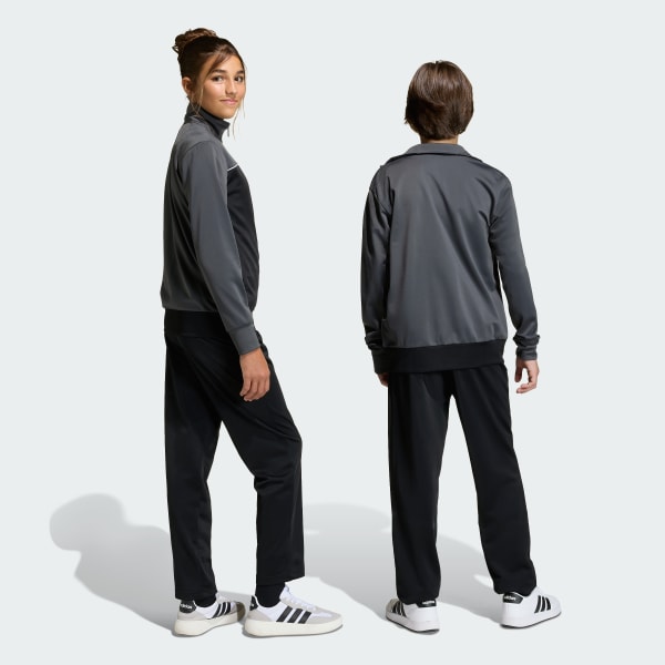 Gris Conjunto Deportivo Colour Pop Tejido de Tricot para Niños