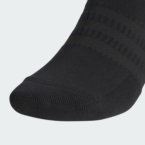 Siyah Half-Crew 3-Stripes Socks