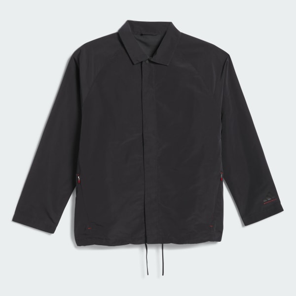Preto Jaqueta Coach adidas Basketball (Gênero Neutro)