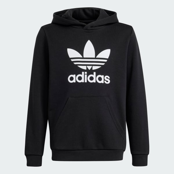 Adidas trefoil hoodie junior online