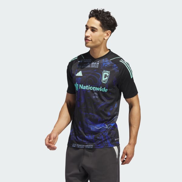 adidas Columbus Crew One Planet Jersey - Black, Men's Soccer