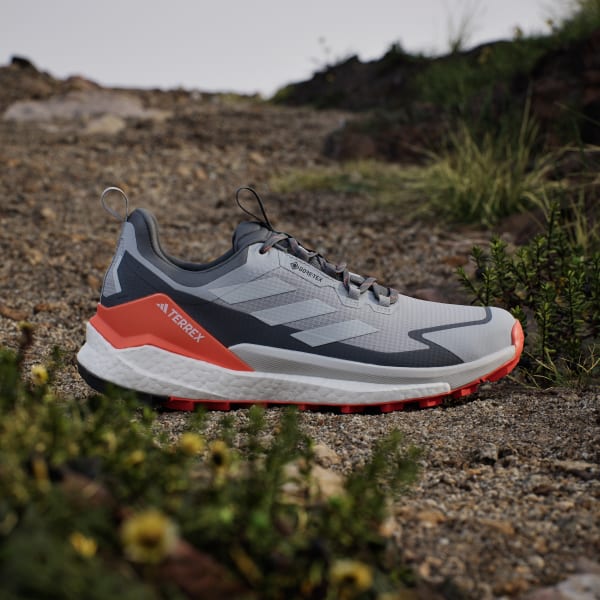 Grijs Terrex Free Hiker 2.0 Low GORE-TEX Hiking Schoenen