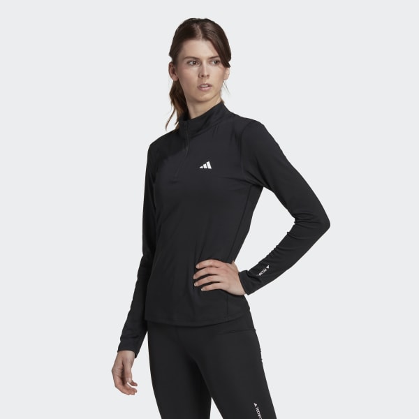 Zwart Techfit Training Longsleeve
