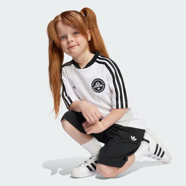 adidas Tee Set Kids White adidas India