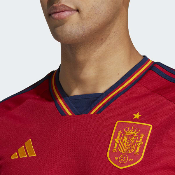 Rouge Maillot Domicile Espagne 22 HL1970