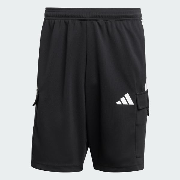 ◆売り切れ必至◆ ◆ADIDAS◆ CARGO SHORTS - Black adidas originals Cargo Shorts Side Pocket Loose Lacing