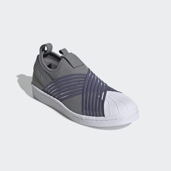 adidas Tenis Superstar Slip-On - Gris | adidas Mexico