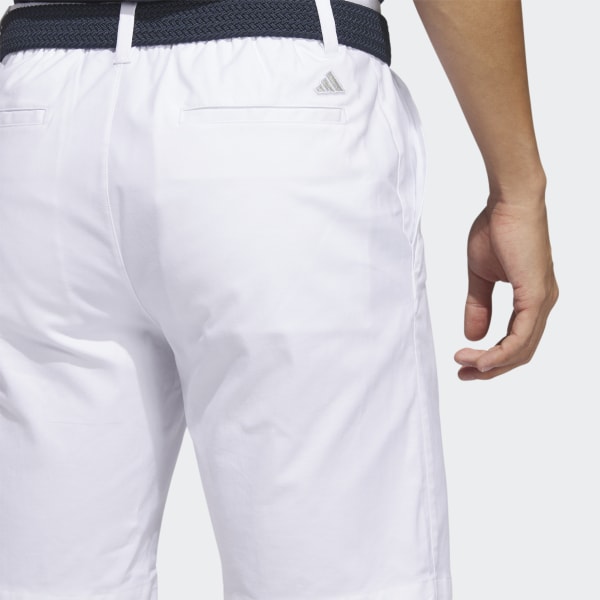 White Go-To 9-Inch Golf Shorts
